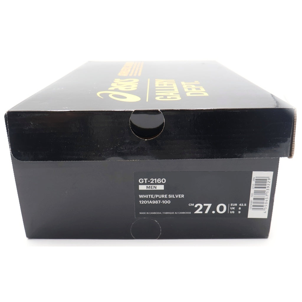 GALLERY DEPT.(ギャラリーデプト) ×ASICS GT-2160 アシックス ペイント加工 ローカットスニーカー グレー/ブルー US9/27cm 1201A987
