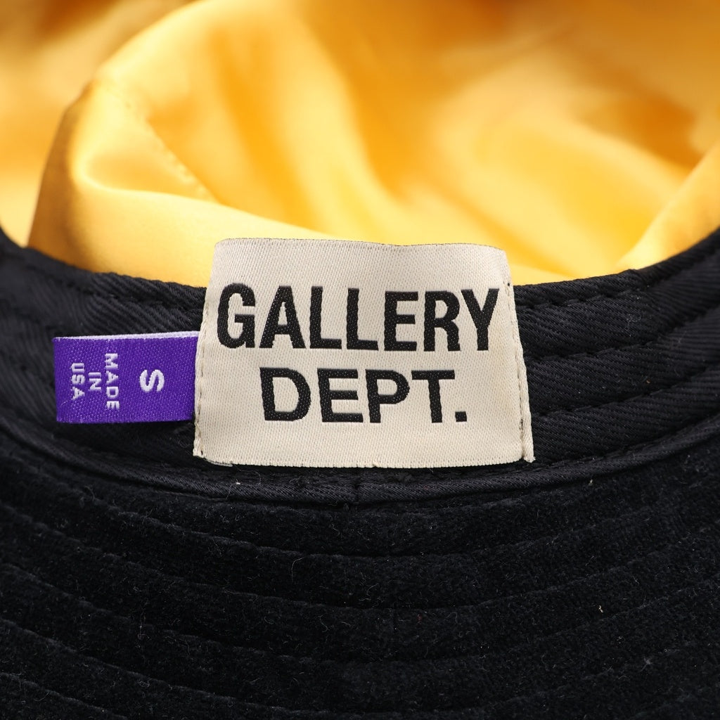 GALLERY DEPT.(ギャラリーデプト) RODMAN ロッドマン ベルベット バケットハット 帽子 ブラック