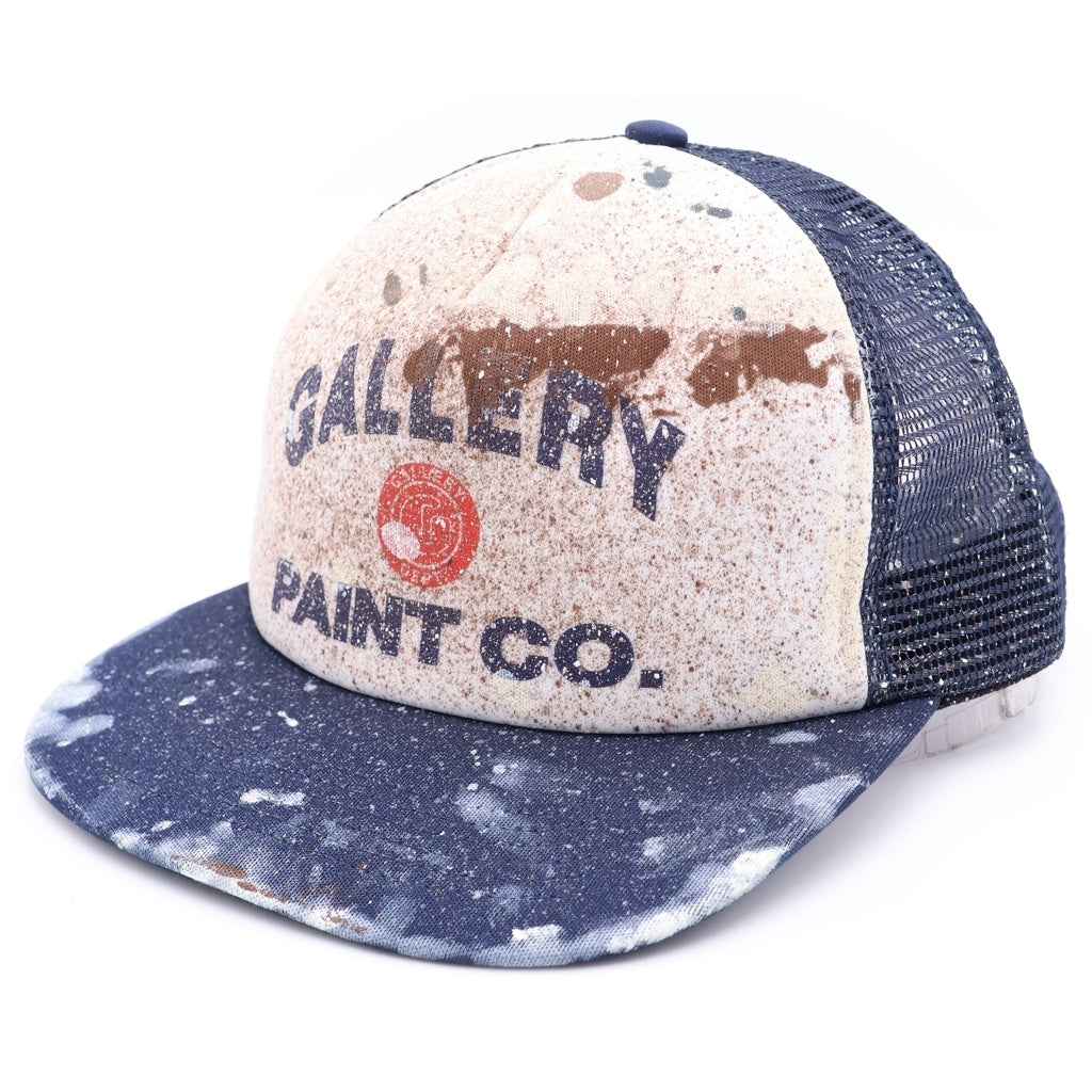 GALLERY DEPT.(ギャラリーデプト) 25AW ALEX CAP アレックス ペイント加工 メッシュ ベースボールキャップ 帽子 ネイビー AC90138