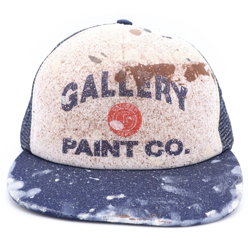 GALLERY DEPT.(ギャラリーデプト) 25AW ALEX CAP アレックス ペイント加工 メッシュ ベースボールキャップ 帽子 ネイビー AC90138