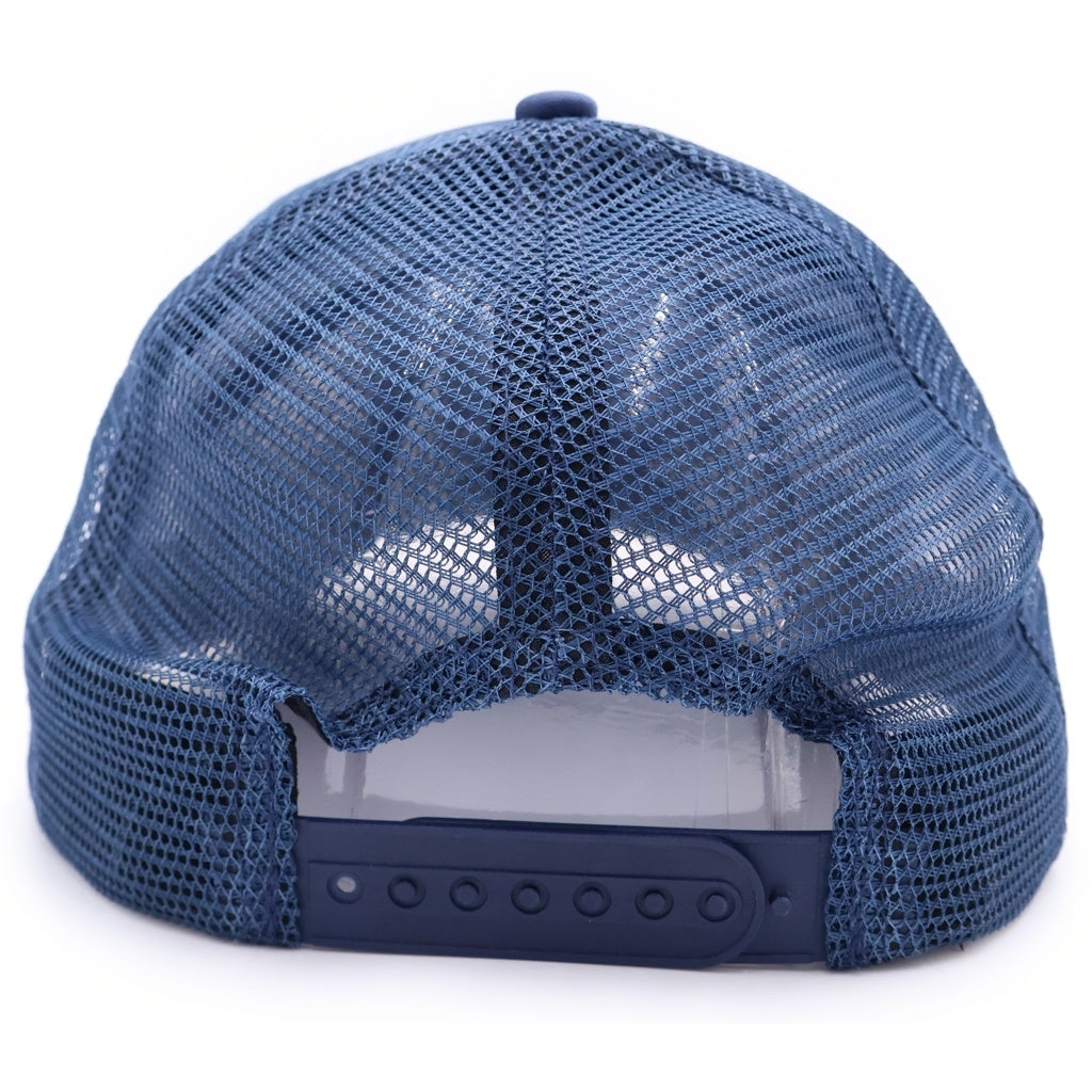 GALLERY DEPT.(ギャラリーデプト) FRENCH LOGO TRUCKER HAT フレンチ ロゴ メッシュ トラッカーキャップ 帽子 ブルー