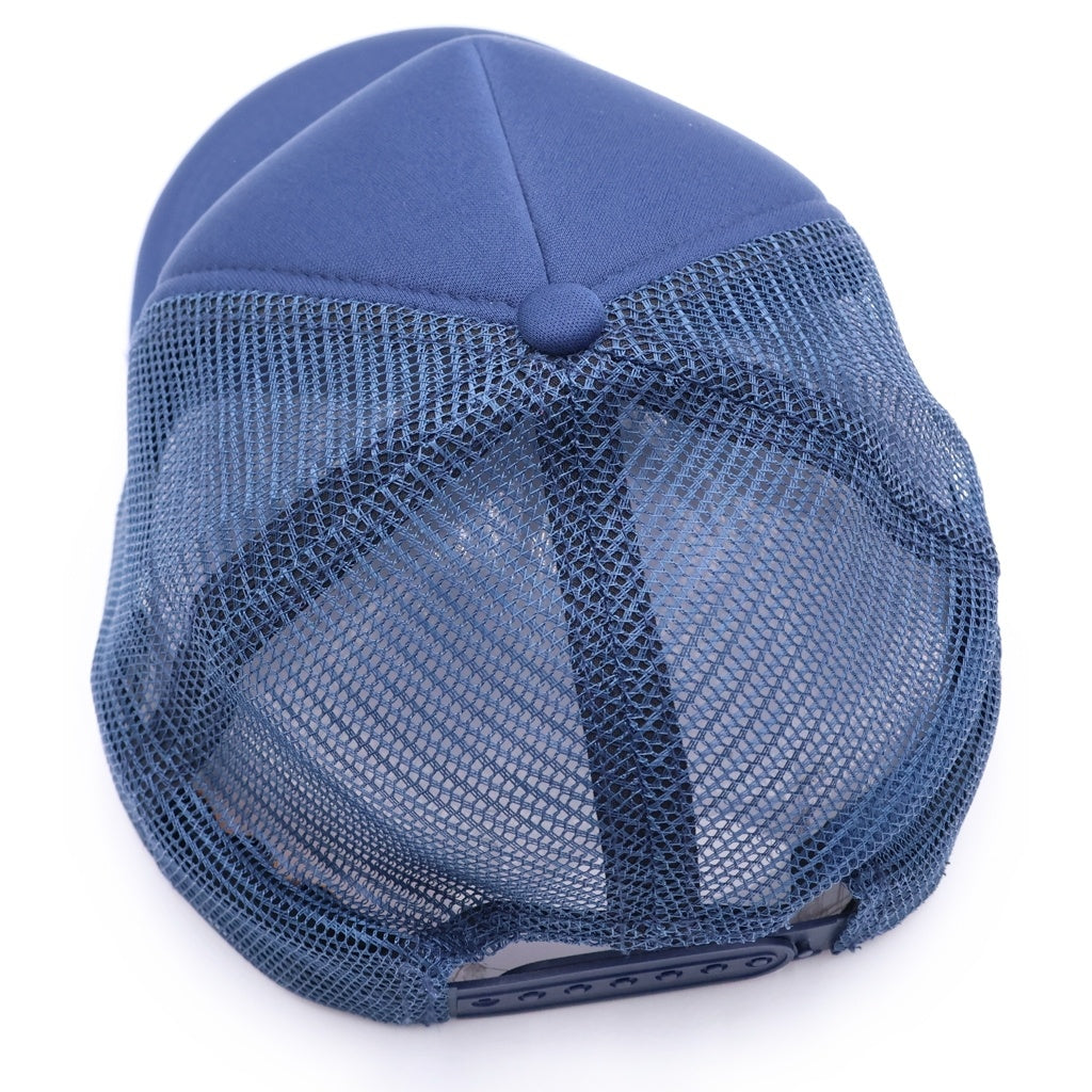 GALLERY DEPT.(ギャラリーデプト) FRENCH LOGO TRUCKER HAT フレンチ ロゴ メッシュ トラッカーキャップ 帽子 ブルー