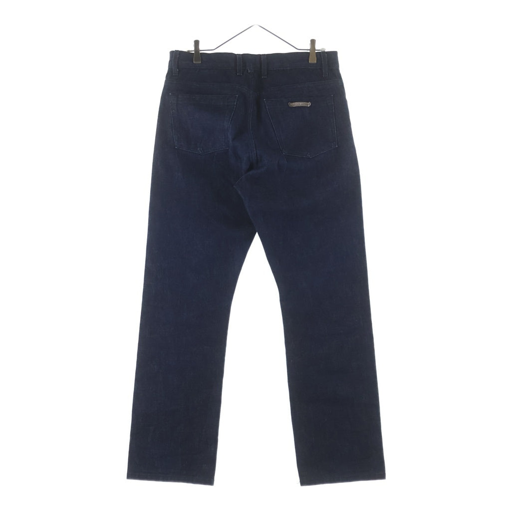 CHROME HEARTS(クロムハーツ) DNM PANTS CRS BTN INDIGO クロスボールボタン スクロールラベル ボタンフライデニムパンツ インディゴ