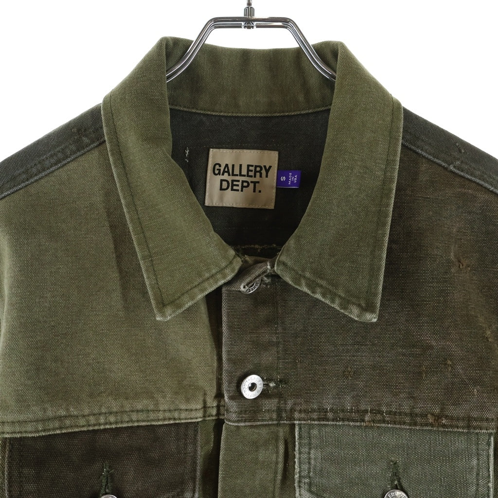 GALLERY DEPT.(ギャラリーデプト) VINTAGE ANDY DENIM JACKET ヴィンテージ アンディ デニムトラッカージャケット カーキ