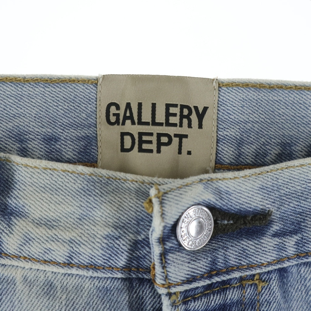 GALLERY DEPT.(ギャラリーデプト) SUN FADED LA FLARE G PATCH サン フェーデッド ラ ジーパッチ フレアデニムパンツ インディゴ