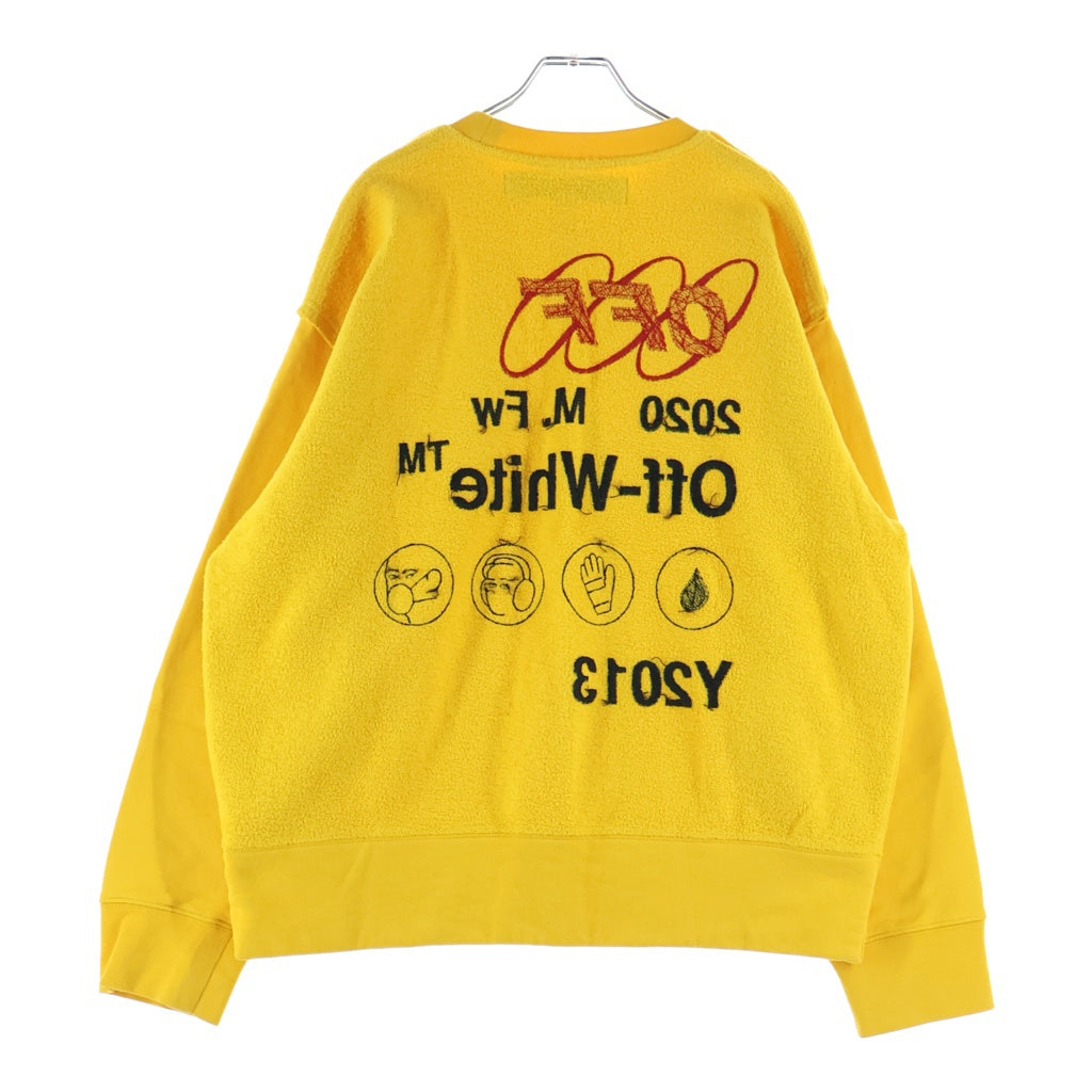 OFF-WHITE(オフホワイト) 19AW Industrial Y013 Incomp Crewneck 