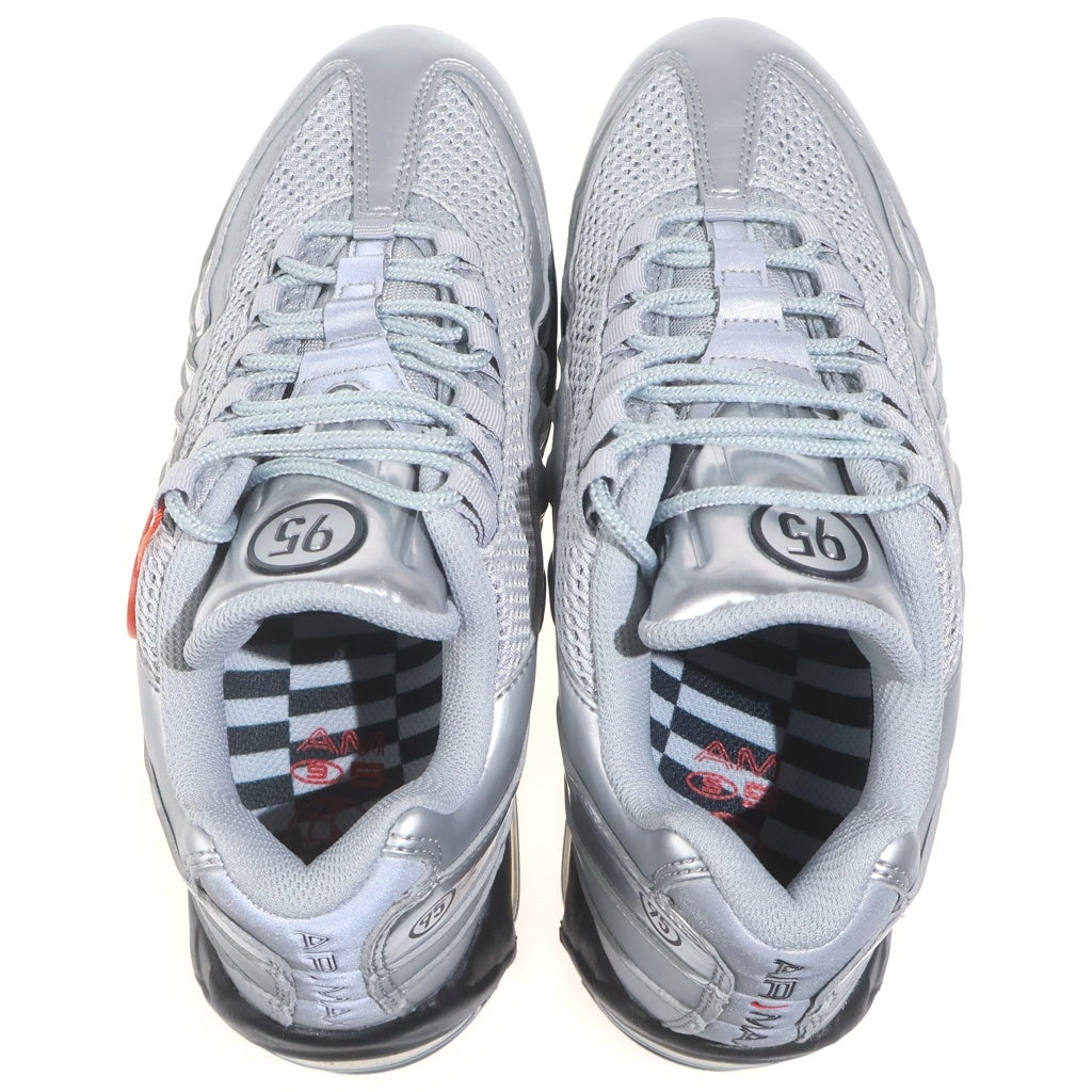 NIKE(ナイキ) AIR MAX 95 BIG BUBBLE SE METALLIC SILVER エアマックス95 ビッグバブル メタリックシルバー ローカットスニーカー US9.5/27.5cm IB6830-002