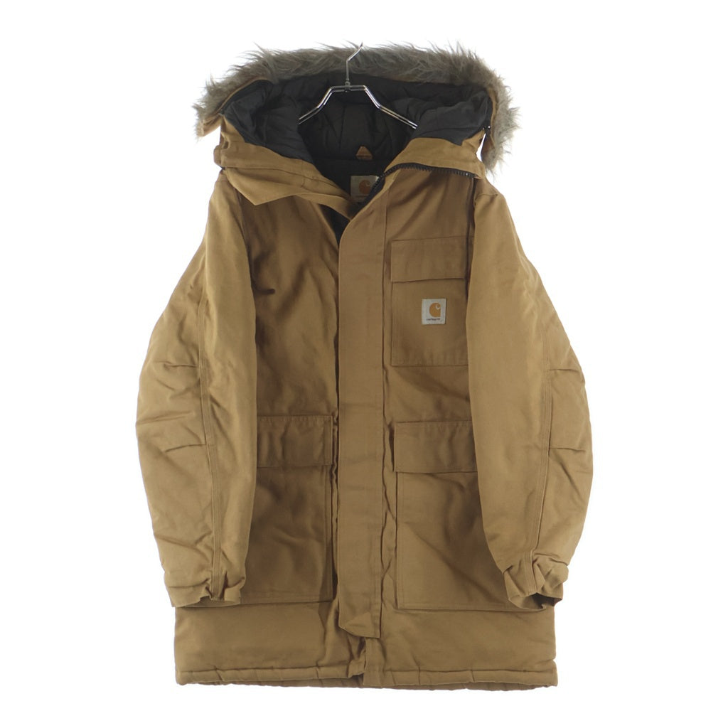 CARHARTT(カーハート) 90S SIBERIAN PARKA シベリアンパーカー ダックキャンバス ファーフーデッドコート ジャケット ブラウン CQ386