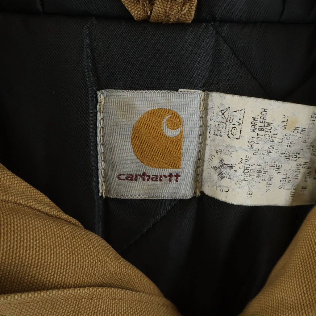 CARHARTT(カーハート) 90S SIBERIAN PARKA シベリアンパーカー ダックキャンバス ファーフーデッドコート ジャケット ブラウン CQ386