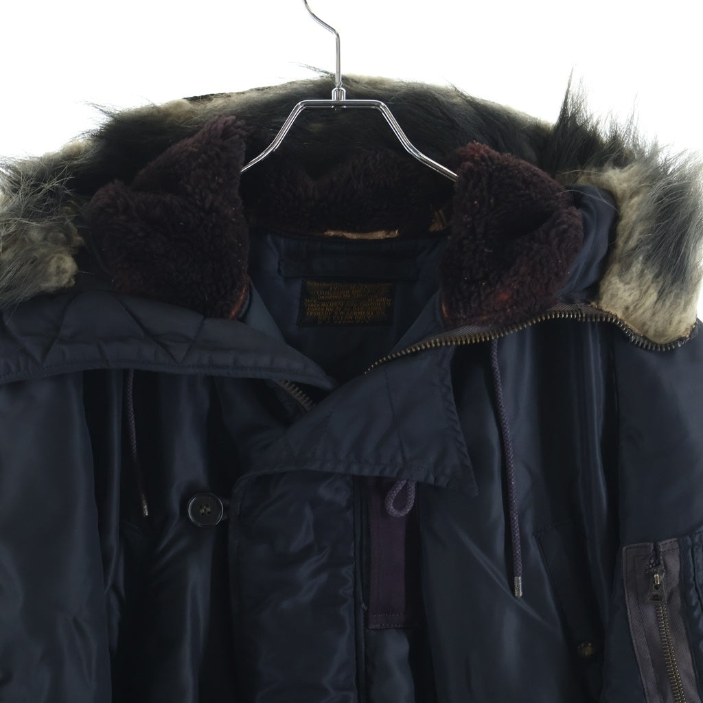 VINTAGE(ヴィンテージ) 50S MILITARY USAF N-3A ミリタリー ファーフーデッド フライトジャケット ネイビー 8310-480200-441/MIL-J-6279