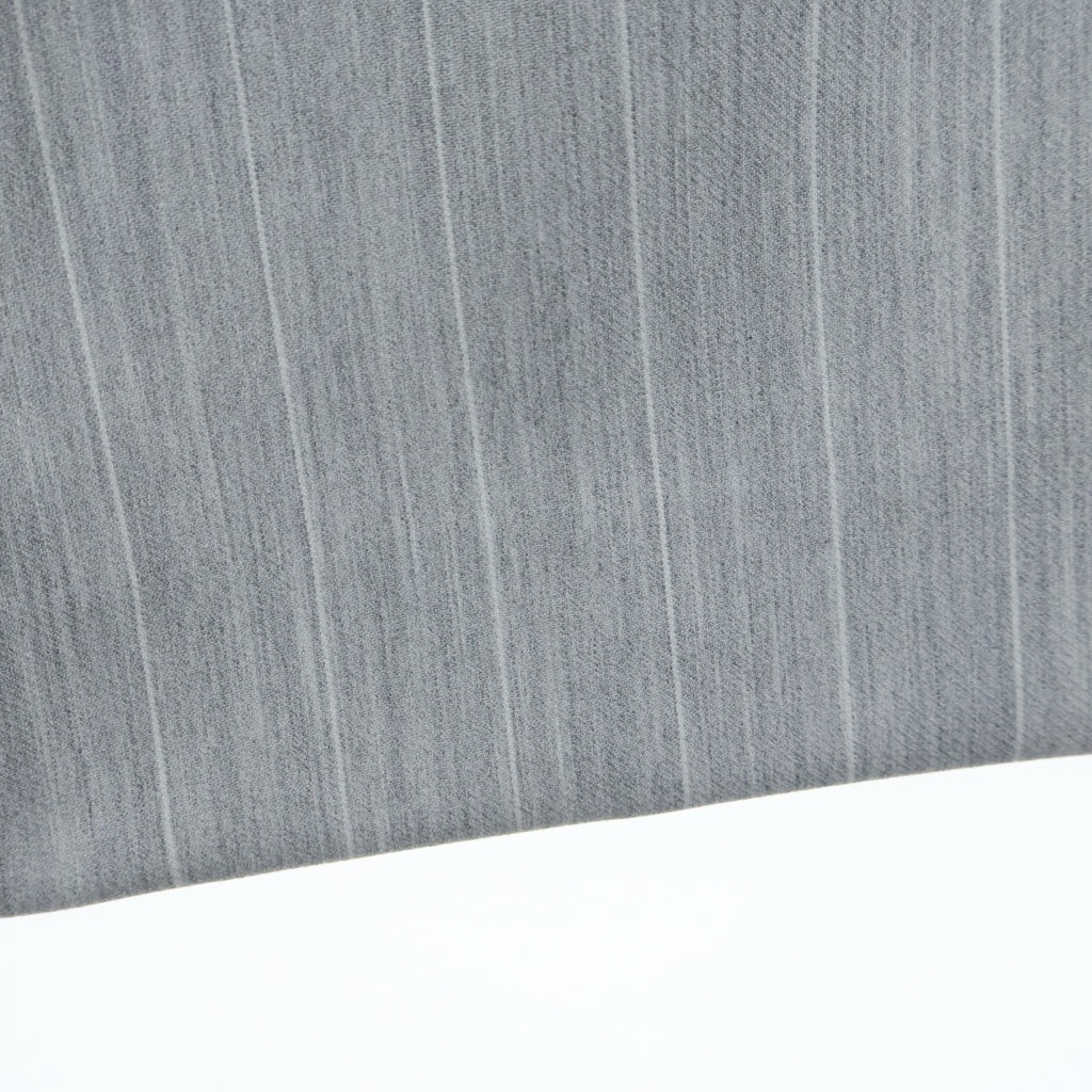 KITH(キス) Pinstripe Eli Pleated Trouser ピンストライプ レーヨン混 トラウザーパンツ スラックス グレー