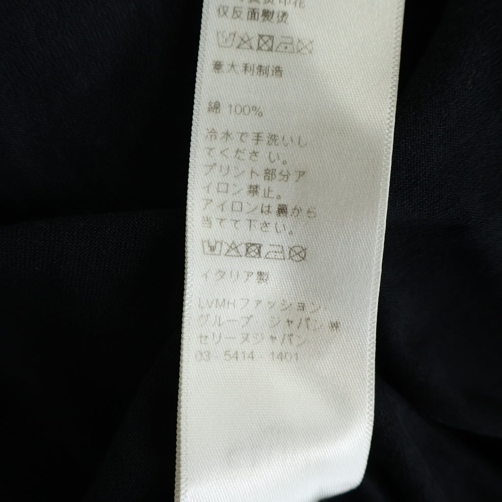 CELINE(セリーヌ) 19SS Labyrinthe Show Invitation Tee ラビリンスショーインヴィテーション クルーネック半袖Tシャツ カットソー ブラック 2X308605G