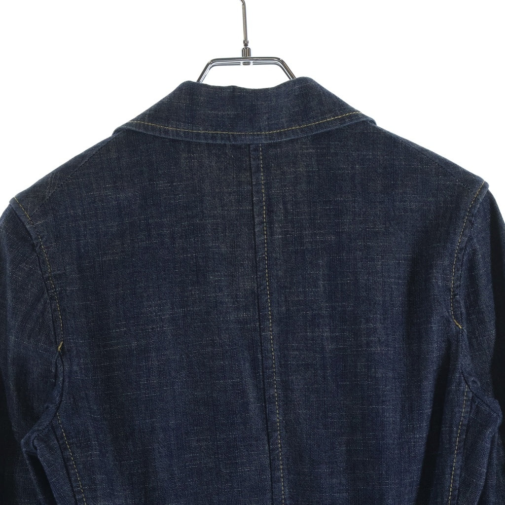 Vivienne Westwood Red Label(ヴィヴィアンウエストウッドレッドレーベル) 胸ジッパー 変形3Bデニムテーラードジャケット インディゴ 357-01-44017 レディース
