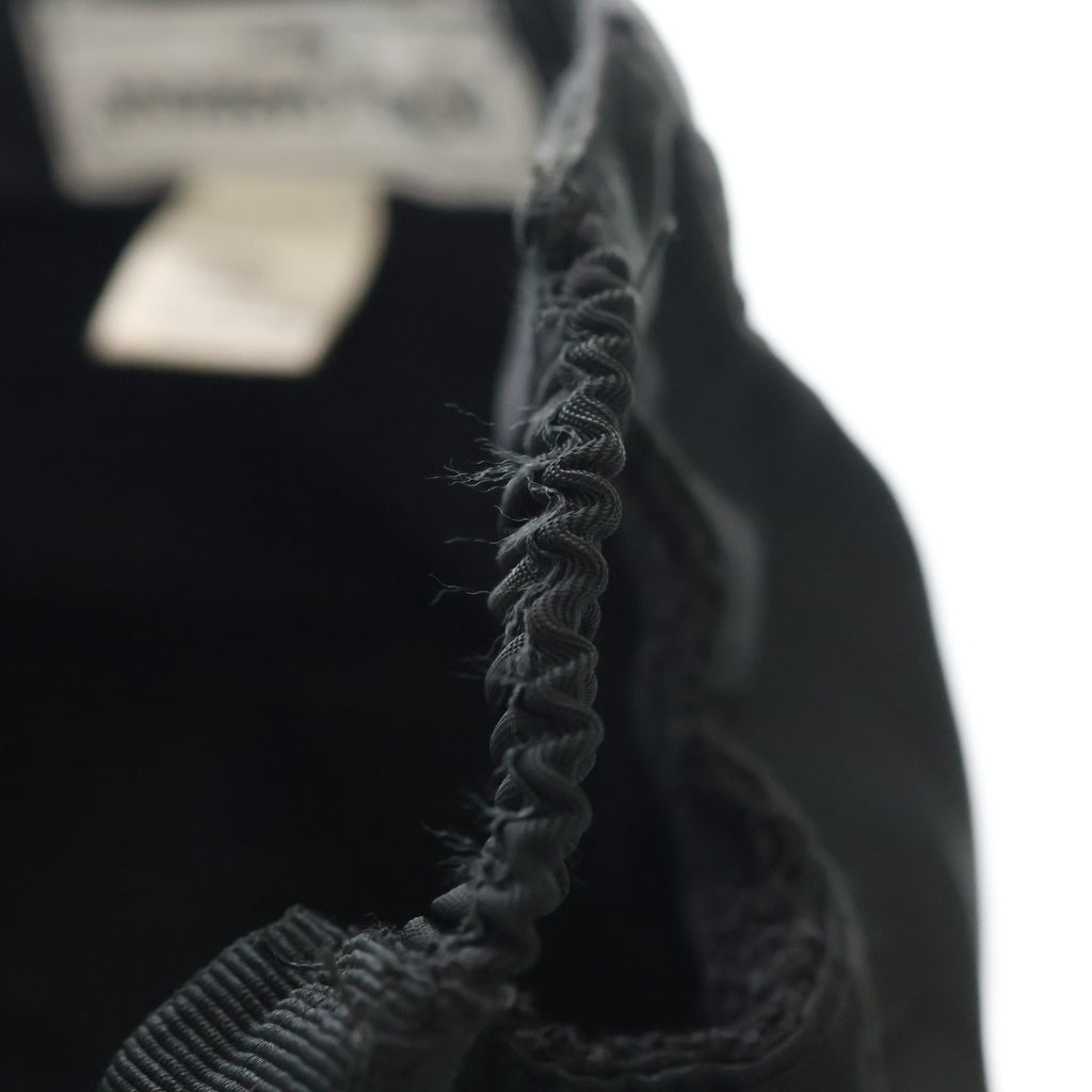DOLCE & GABBANA(ドルチェアンドガッバーナ) 90S VINTAGE MARE LOGO NYLON CAP ヴィンテージ ロゴプリント ナイロンキャップ 帽子 ブラック