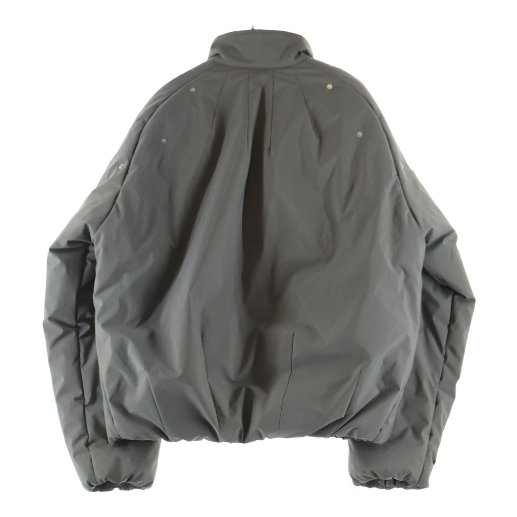 JIAN YE(ジェン イェ) 24AW GOURD JKT ゴードジップアップ パファージャケット グレー JI-24AW-JK03-1