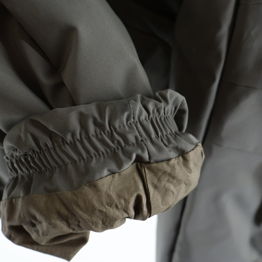 JIAN YE(ジェン イェ) 24AW GOURD JKT ゴードジップアップ パファージャケット グレー JI-24AW-JK03-1