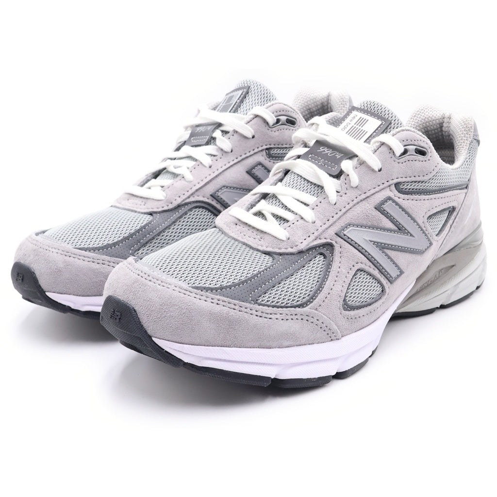 New Balance(ニューバランス) 990V4 U990GR4 GRAY スエードレザー ローカットスニーカー グレー US9.5/27.5cm