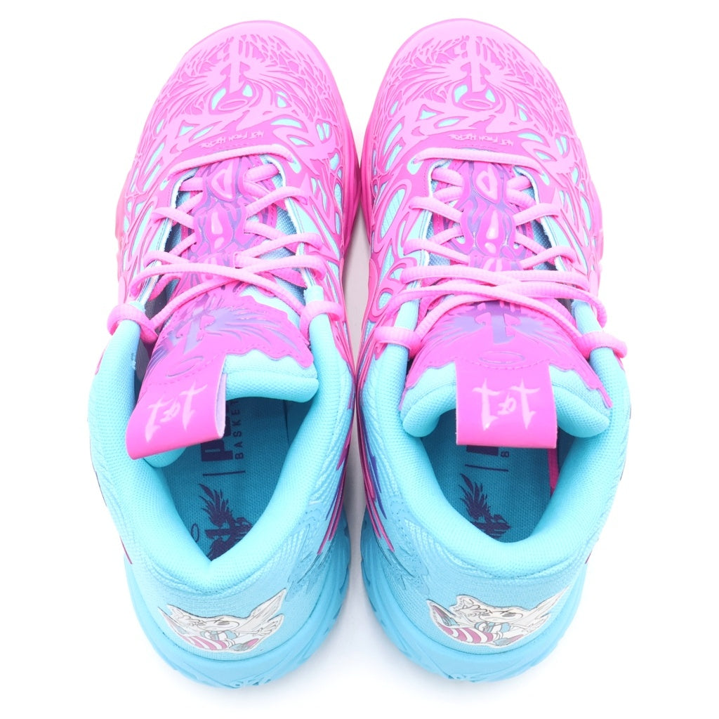 PUMA(プーマ) MB.04 IRIDESCENT HORNETS イリデッセント ホーネッツ ローカットスニーカー バスケットボールシューズ マルチカラー US9.5/27.5cm 310836 01