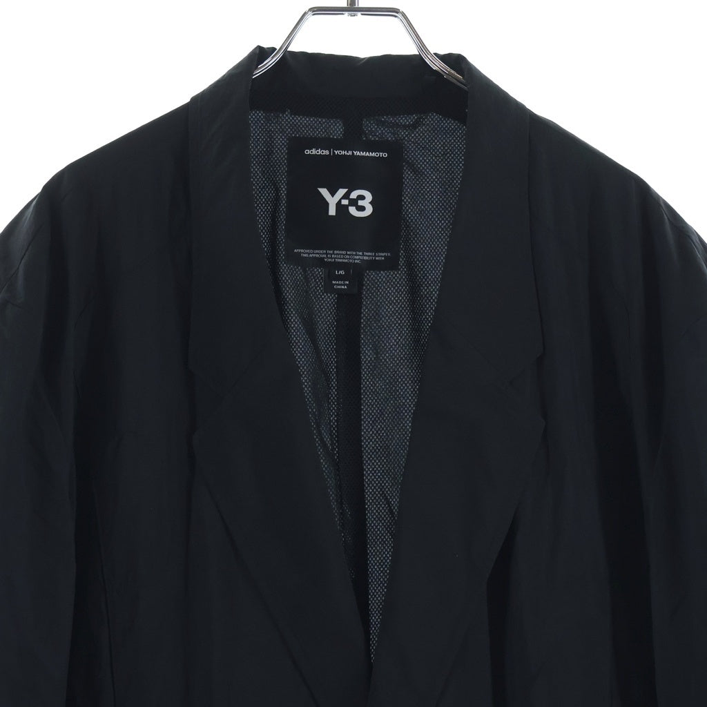 Y-3(ワイスリー) 25SS OUTER M NY BLAZER ナイロンテーラードジャケット ブラック JM1315