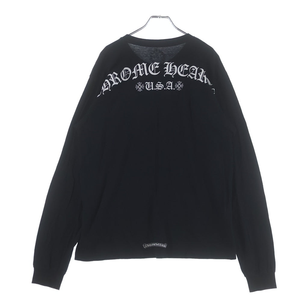 CHROME HEARTS(クロムハーツ) ARCH LOGO USA L/S TEE アーチロゴ 
