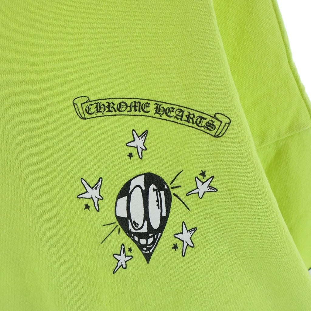 CHROME HEARTS(クロムハーツ) ×MATTY BOY PPO LINK Sweat Shirt マッティボーイ PPOリンク クルーネックスウェットシャツ トレーナー イエロー