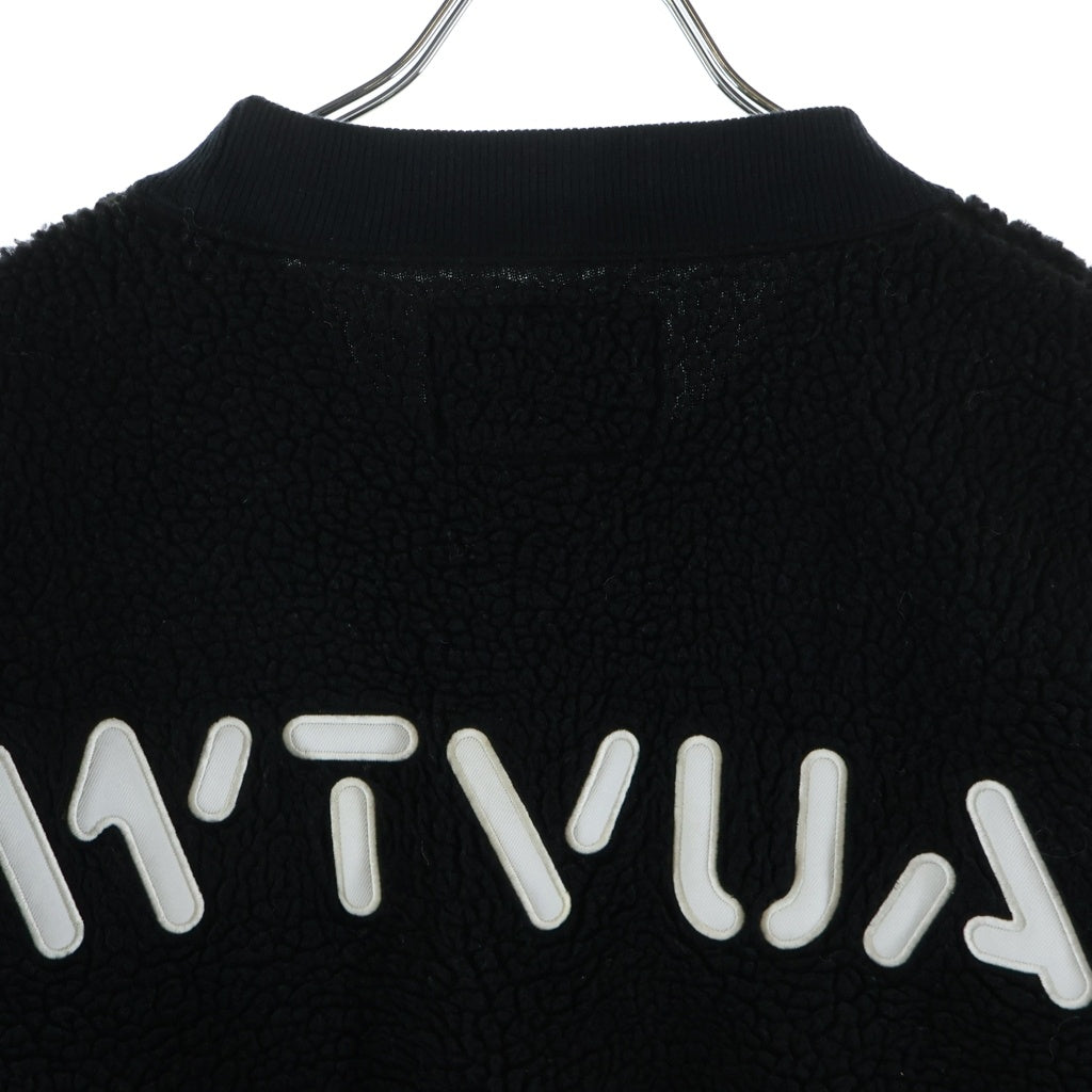 WTAPS(ダブルタップス) 22AW BAVEL MOCK NECK バベル モックネック ボア スウェットトレーナー ブラック 222ATDT-CSM28