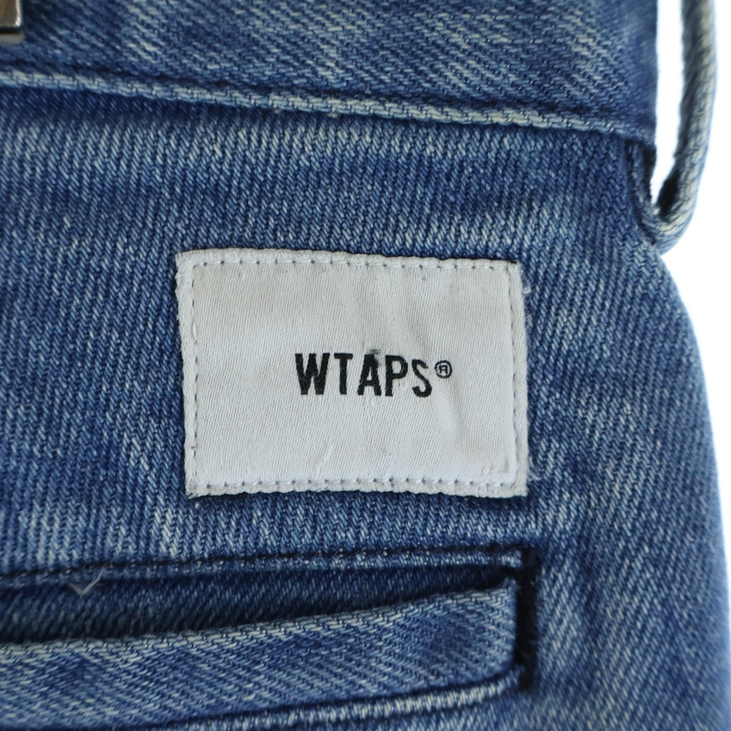 WTAPS(ダブルタップス) 22SS TUCK 02 TROUSERS COTTON DENIM 2タック コットン デニム トラウザーズパンツ インディゴ 221WVDT-PTM04