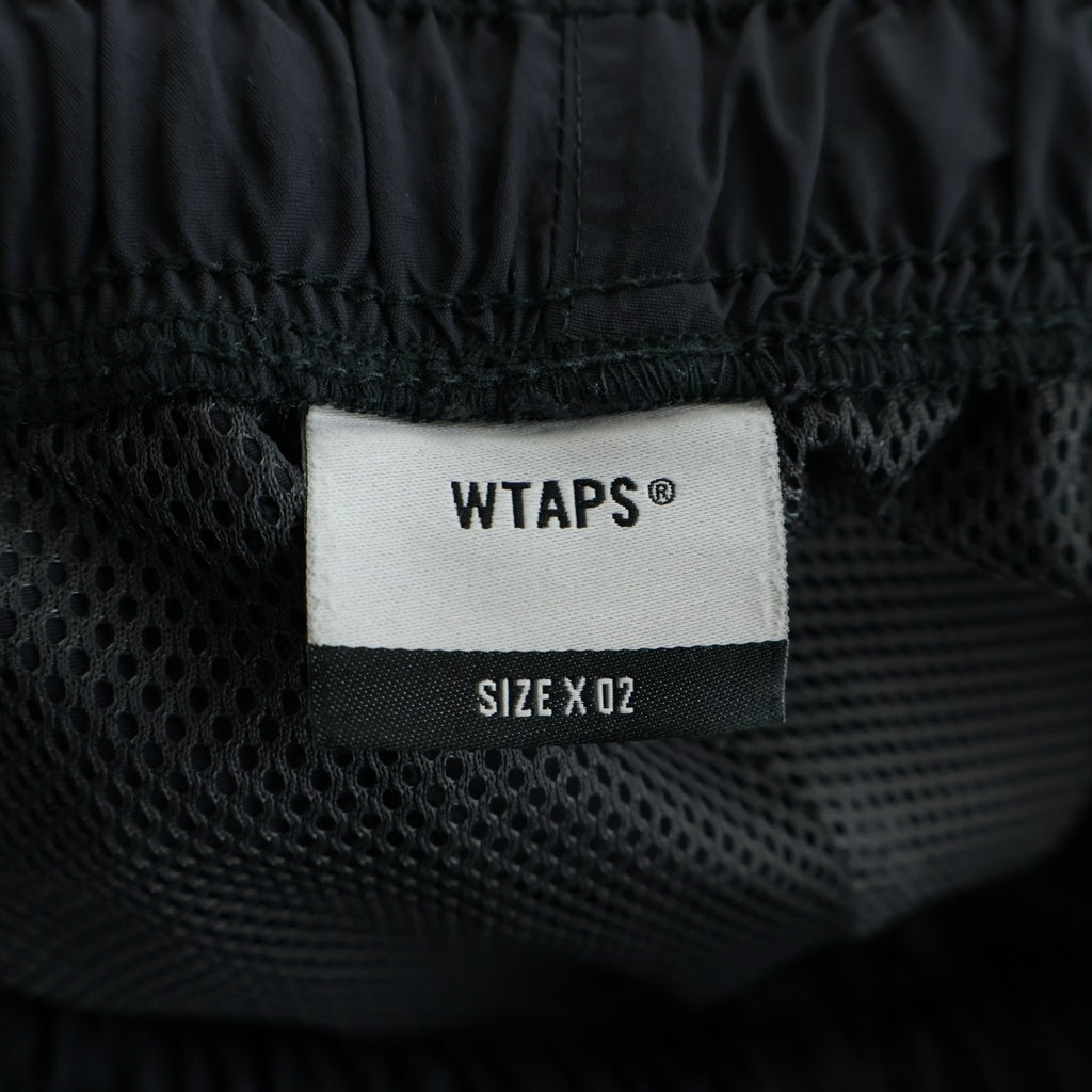WTAPS(ダブルタップス) 23AW TROUSERS NYLON WEATHER ウェザー ナイロン トラウザーズパンツ ブラック 232BRDT-PTM01