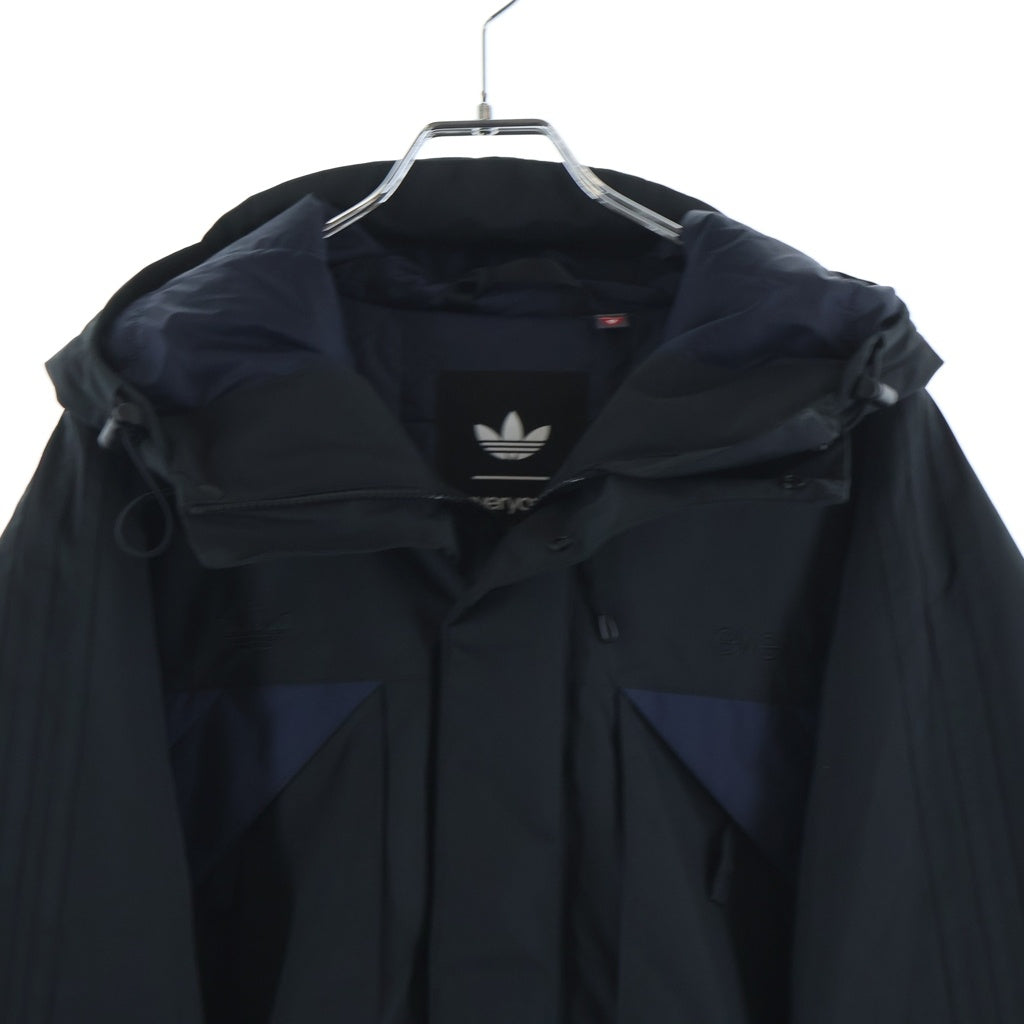 adidas(アディダス) ×EVERYONE OPTIMAL PRIMALOFT JACKET エブリワン オプティマル プリマロフト フーデッドポリジャケット ネイビー/ブラック KC7815 APU013