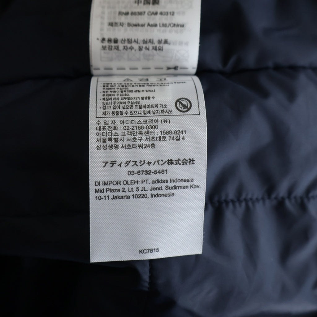 adidas(アディダス) ×EVERYONE OPTIMAL PRIMALOFT JACKET エブリワン オプティマル プリマロフト フーデッドポリジャケット ネイビー/ブラック KC7815 APU013