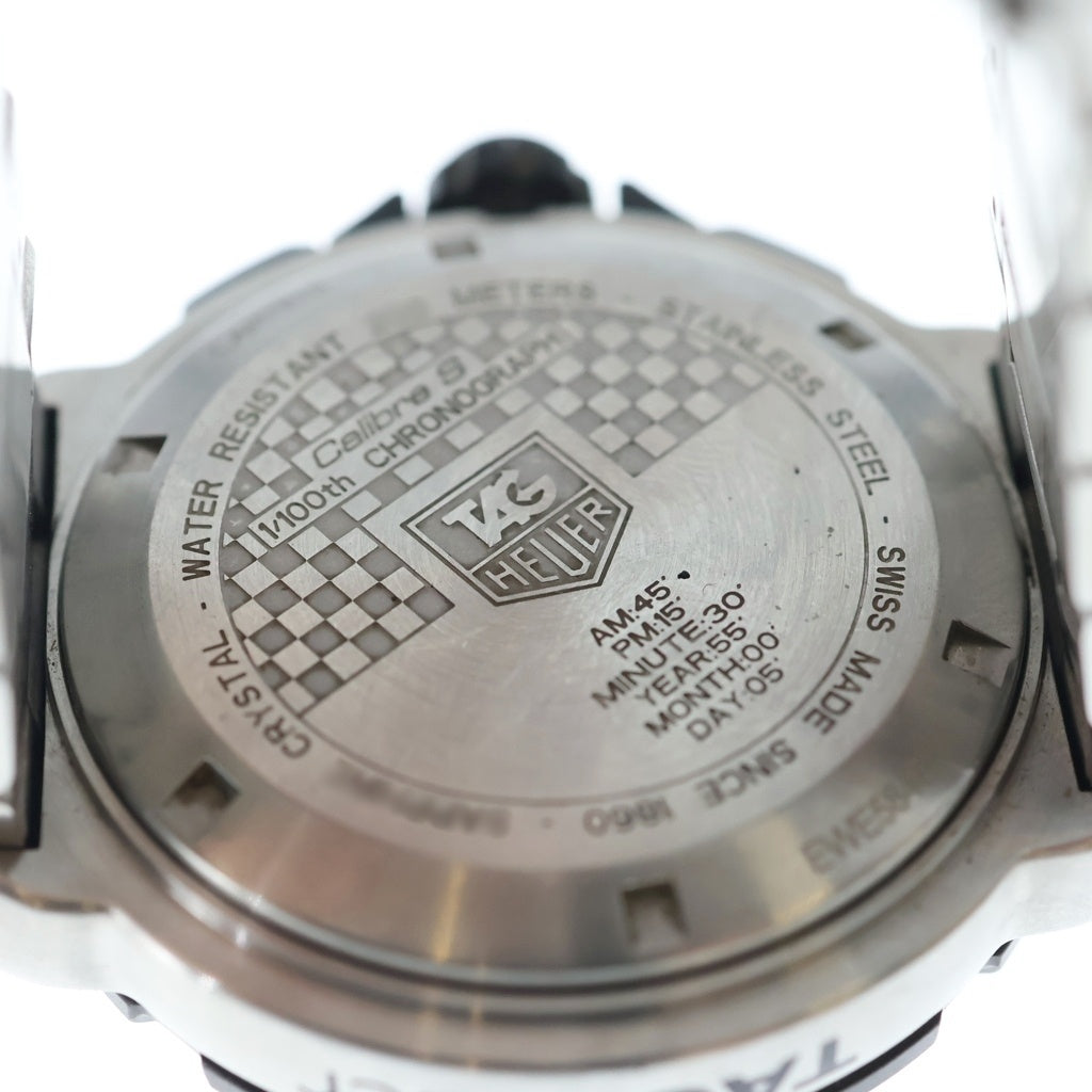TAG HEUER(タグホイヤー) Formula 1 Calibre S フォーミュラ1 キャリバーS クロノグラフ クォーツ 腕時計 ウォッチ シルバー CAH7010