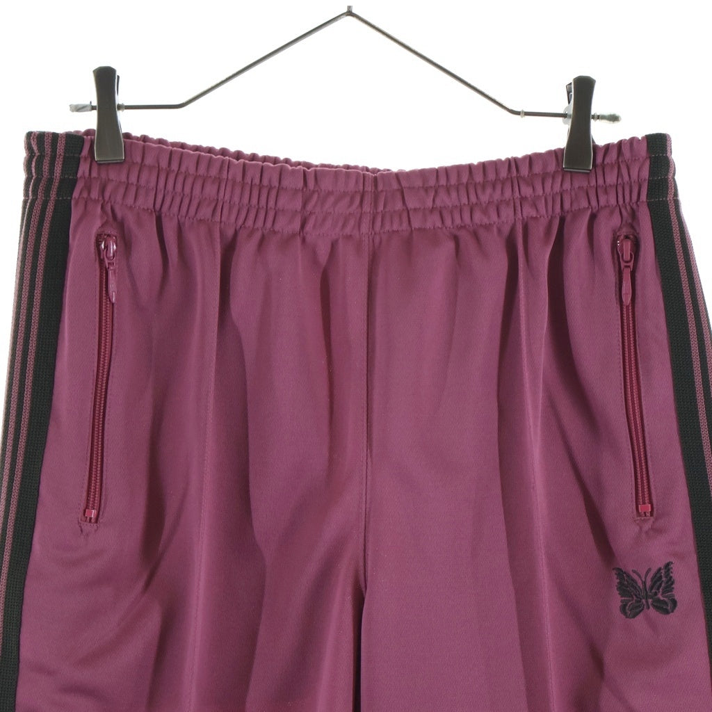 Needles(ニードルス) 23SS POLY SMOOTH TRACK PANT ポリースムース サイドライン ジャージ トラックパンツ ピンク MR286
