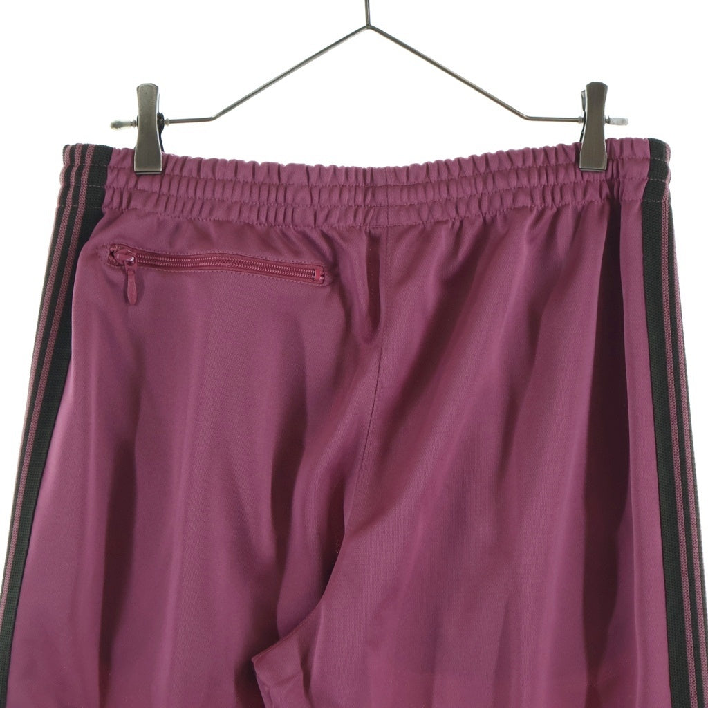 Needles(ニードルス) 23SS POLY SMOOTH TRACK PANT ポリースムース サイドライン ジャージ トラックパンツ ピンク MR286