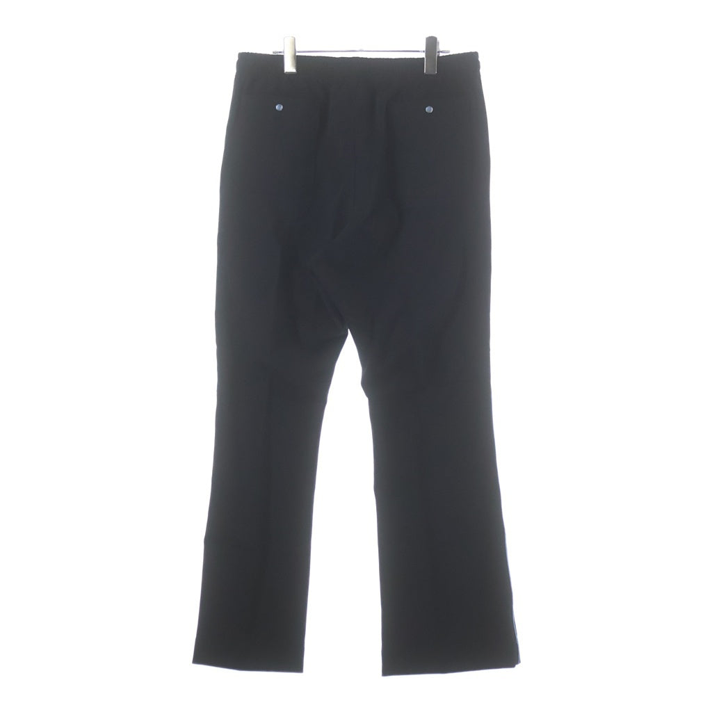 Needles(ニードルス) PIPING COWBOY PANT パイピング パピヨン刺繍 ドローストリングカウボーイパンツ ブラック/ブルー MR202
