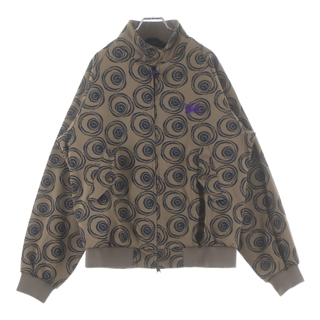 Needles ニードルス 23SS ×BARACUTA TRACK JACKET バラクーダ ジャガード 総柄プリント G9型 ジップアップトラックジャケット ベージュ BRCPS0961 Needles(ニードルス) 23SS ×BARACUTA TRACK JACKET バラクーダ
