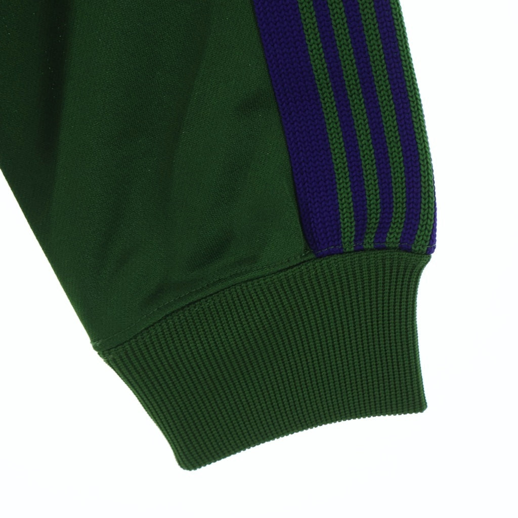 Needles(ニードルス) 23AW TRACK JACKET 胸パピヨン刺繍 サイドライン ジップアップトラックジャケット グリーン NS244