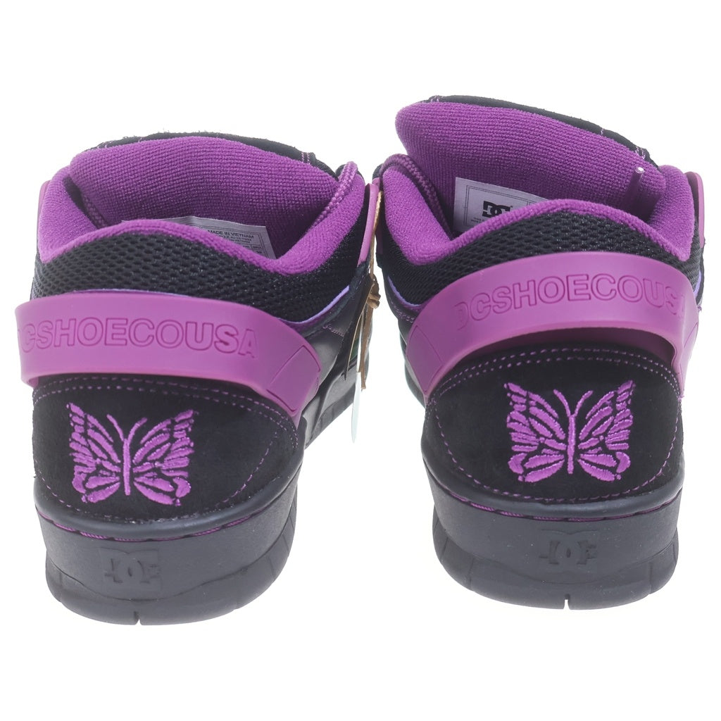 Needles(ニードルス) ×DC SHOES SPECTRE ディーシーシューズ スペクトル ローカットスニーカー ブラック/パープル US8/26cm ADYS100804