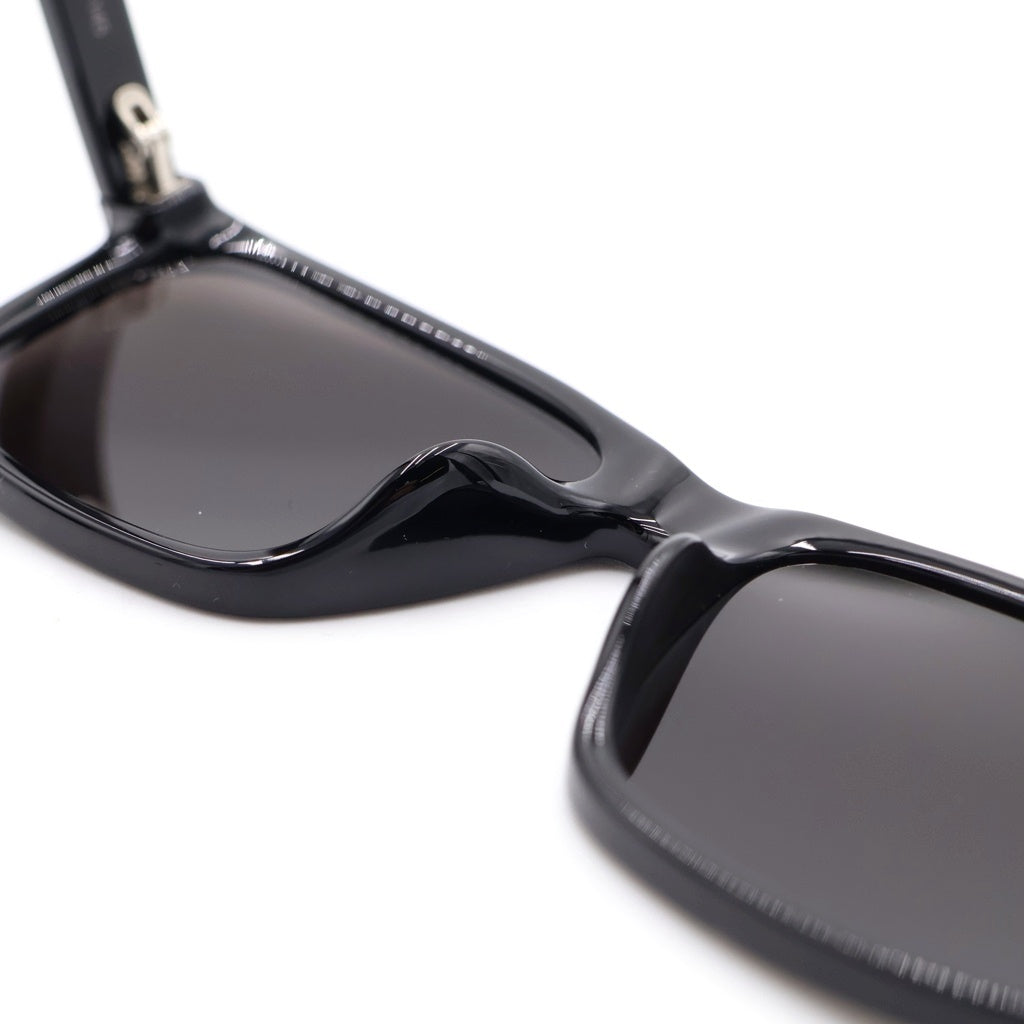 SAINT LAURENT PARIS(サンローランパリ) テンプルロゴモチーフ SL318/F ウェリトンフレーム サングラス アイウェア メガネ ブラック