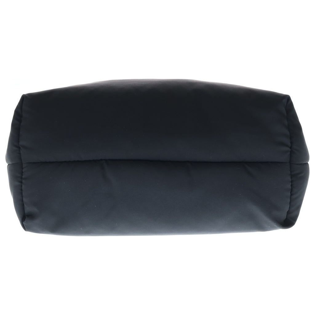 MARNI(マルニ) Puff E/W ラバーロゴパッチ 2WAY ナイロンパデッド パフトート ハンドバッグ ショルダーバッグ ブラック BMMP0131U2 P8068 レディース
