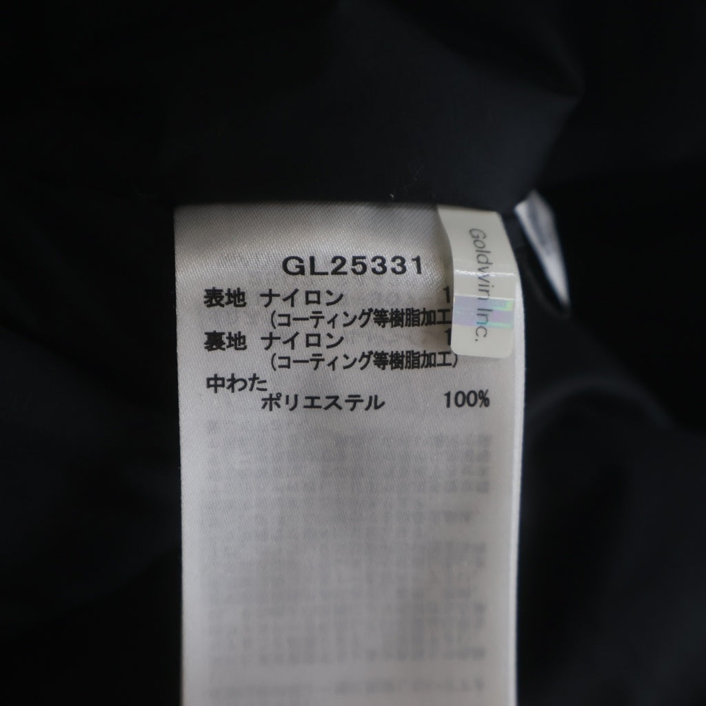 GOLDWIN(ゴールドウィン) WINDSTOPPER by GORE-TEX LABS Puffy Jacket ウィンドストッパー パフィージャケット ゴアテックス ブラック GL25331