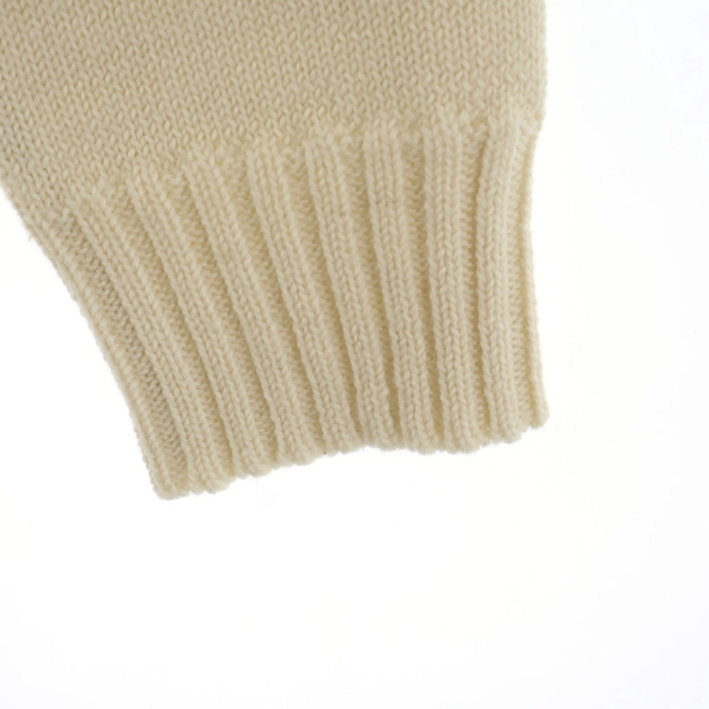 Maison Margiela(メゾンマルジェラ) 22SS CABLE KNIT WOOL SWEATER ウール ケーブル クルーネックニットセーター ホワイト S30GP0336 S17911