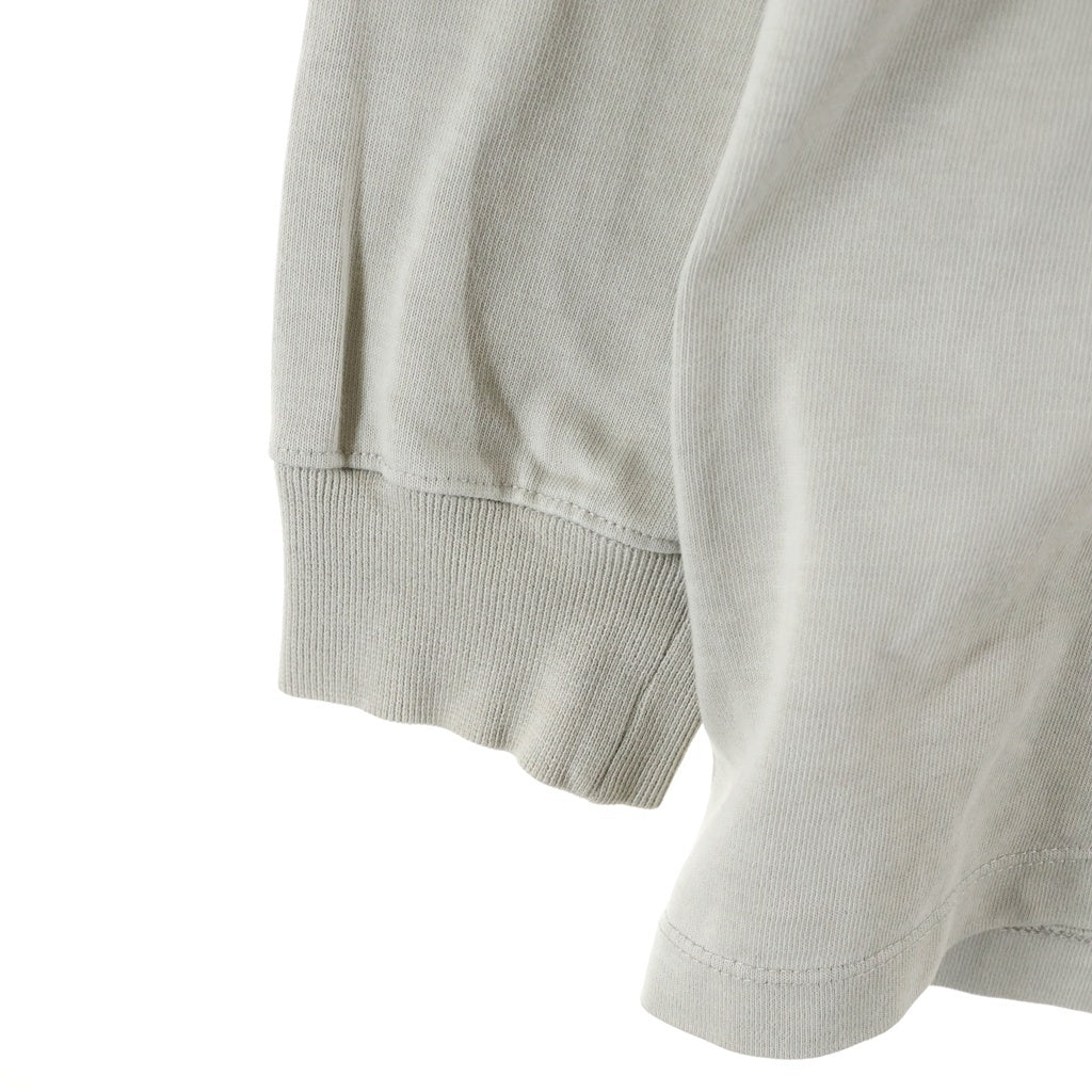 Rick Owens(リックオウエンス) 16AW MASTODON BASEBALL TEE マストドン ベースボール クルーネック長袖Tシャツ カットソー グレー RU16F6283-BA