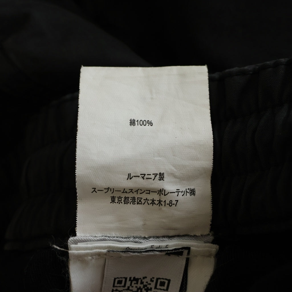 C.P. Company(シーピーカンパニー) ロゴパッチ コットン イージーカーゴパンツ ブラック 17CMPA178A-006134G
