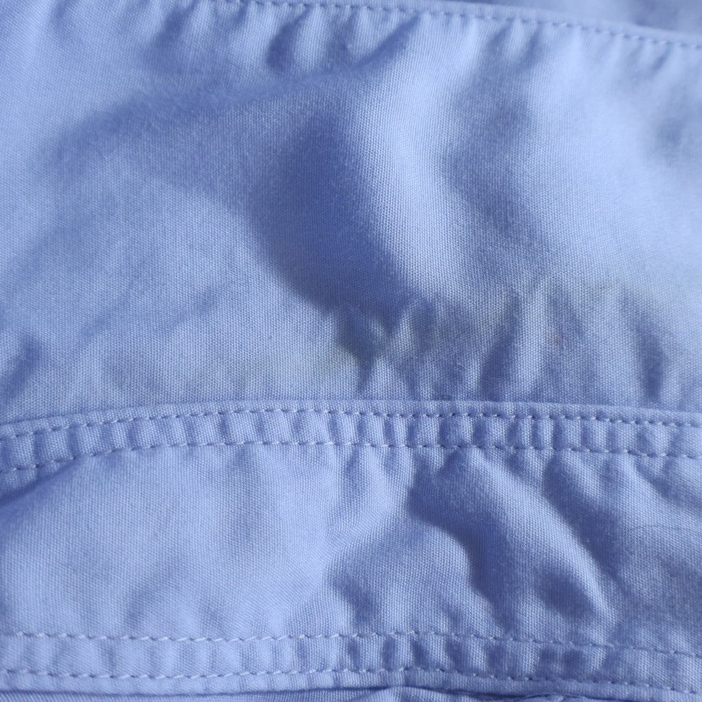 N.HOOLYWOOD(エヌハリウッド) 20SS BIG SHIRT ビッグシルエット レイヤード コットン長袖シャツ ブルー 1201-SH03-008