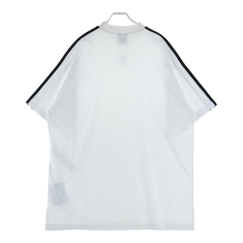 BALENCIAGA(バレンシアガ) ×S COTTON CREW NECK TEE アディダス コットン クルーネック半袖Tシャツ カットソー ホワイト 739101 TNVA6