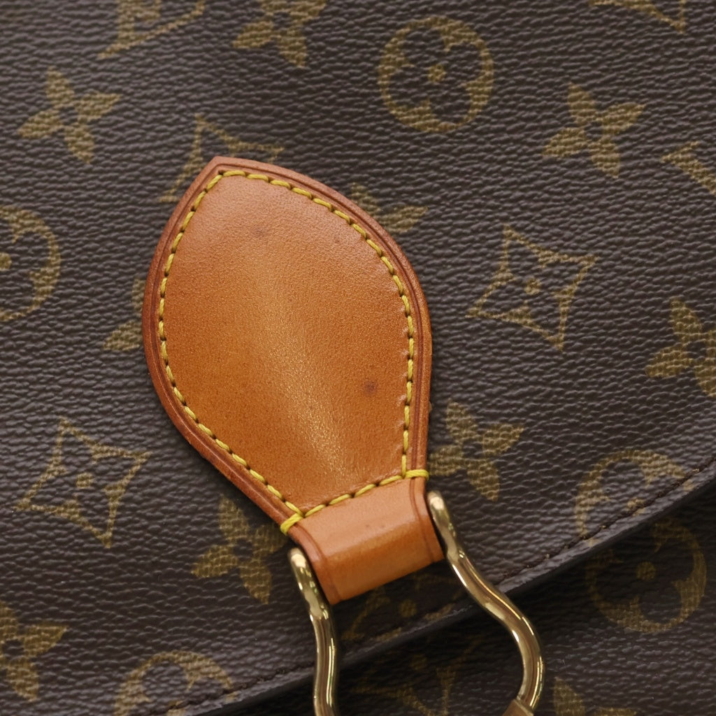 LOUIS VUITTON(ルイヴィトン) モノグラム サンクルー GM PVCショルダーバッグ ブラウン M51242 TH0980 レディース