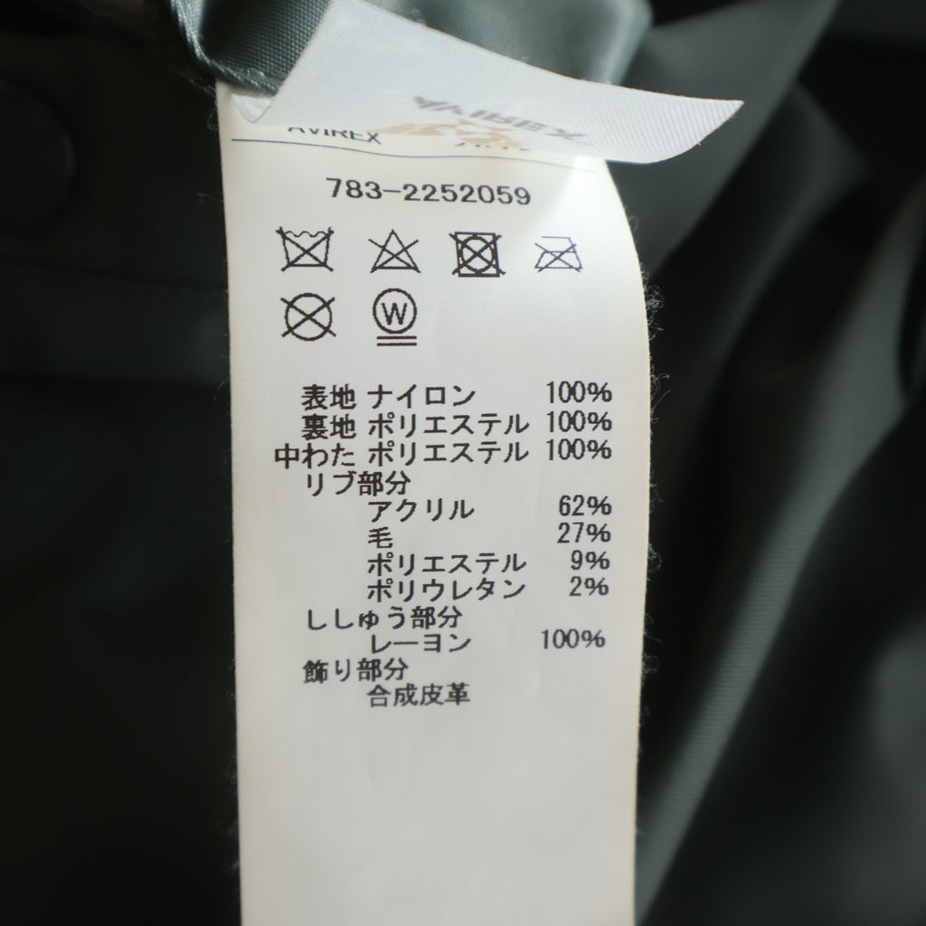 AVIREX(アヴィレックス) USAF ユーエス エアフォース パッチデザイン MA-1 ナイロン フライトボンバージャケット カーキ 783-2252059