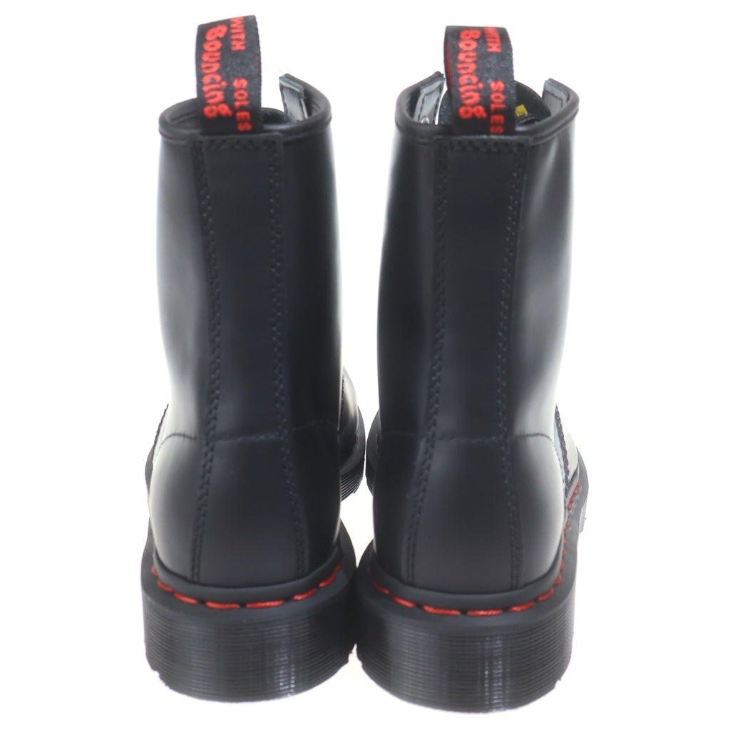 Dr.Martens(ドクターマーチン) 1460 SMOOTH 8ホール レッドステッチ ハイカットレザーブーツ シューズ レディース ブラック 32245001