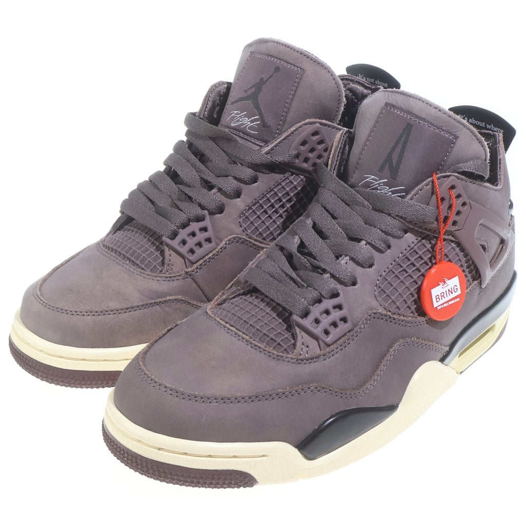 NIKE(ナイキ) ×A MA MANIERE AIR JORDAN 4 VIOLET ORE エアジョーダン4 バイオレット オレ ミッドカットスニーカー ブラウン US8/26.0cm DV6773-220