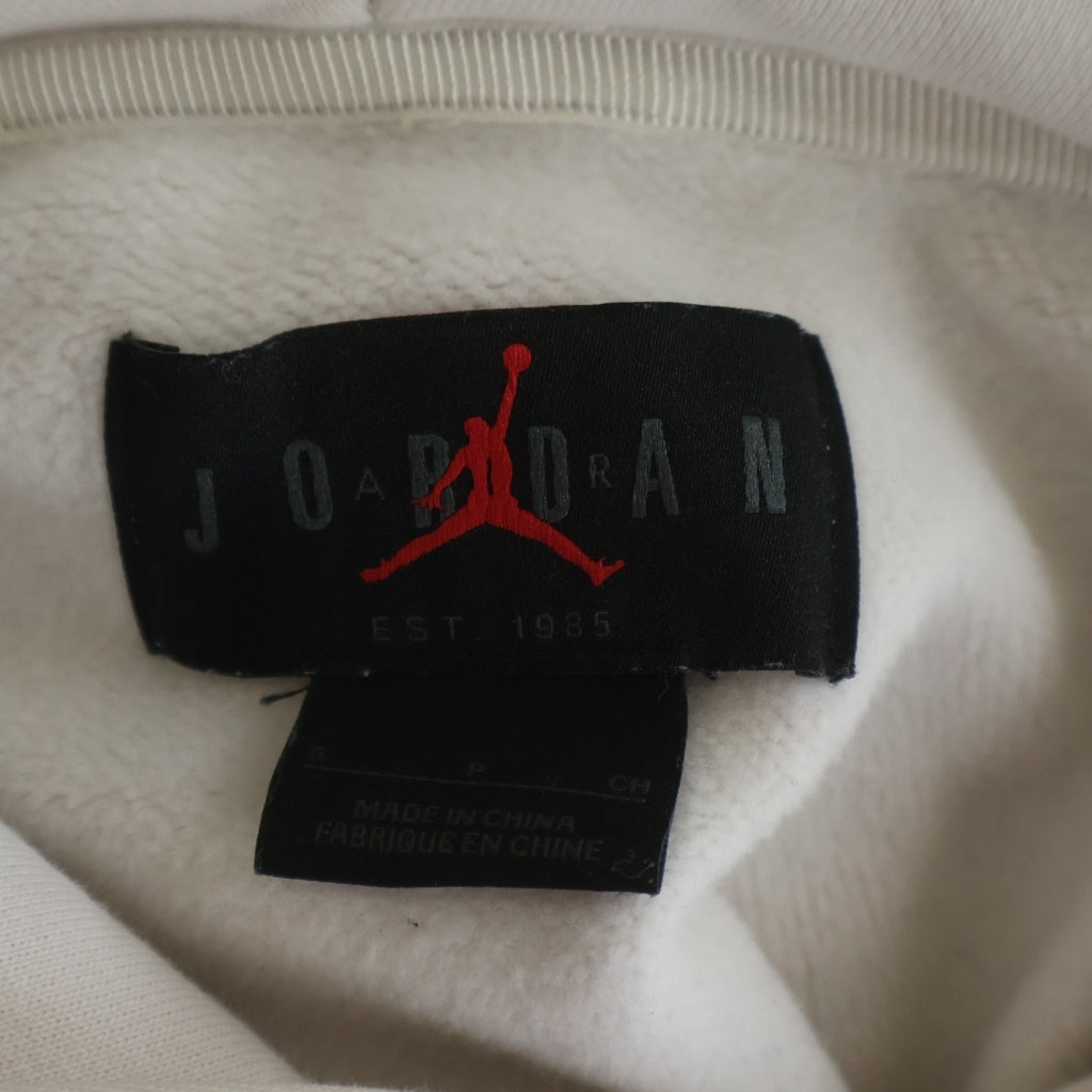 NIKE(ナイキ) ×OFF WHITE AS M J OW HOODIE オフホワイト ジョーダンロゴ プルオーバースウェットパーカー フーディー アイボリー DM0060-054